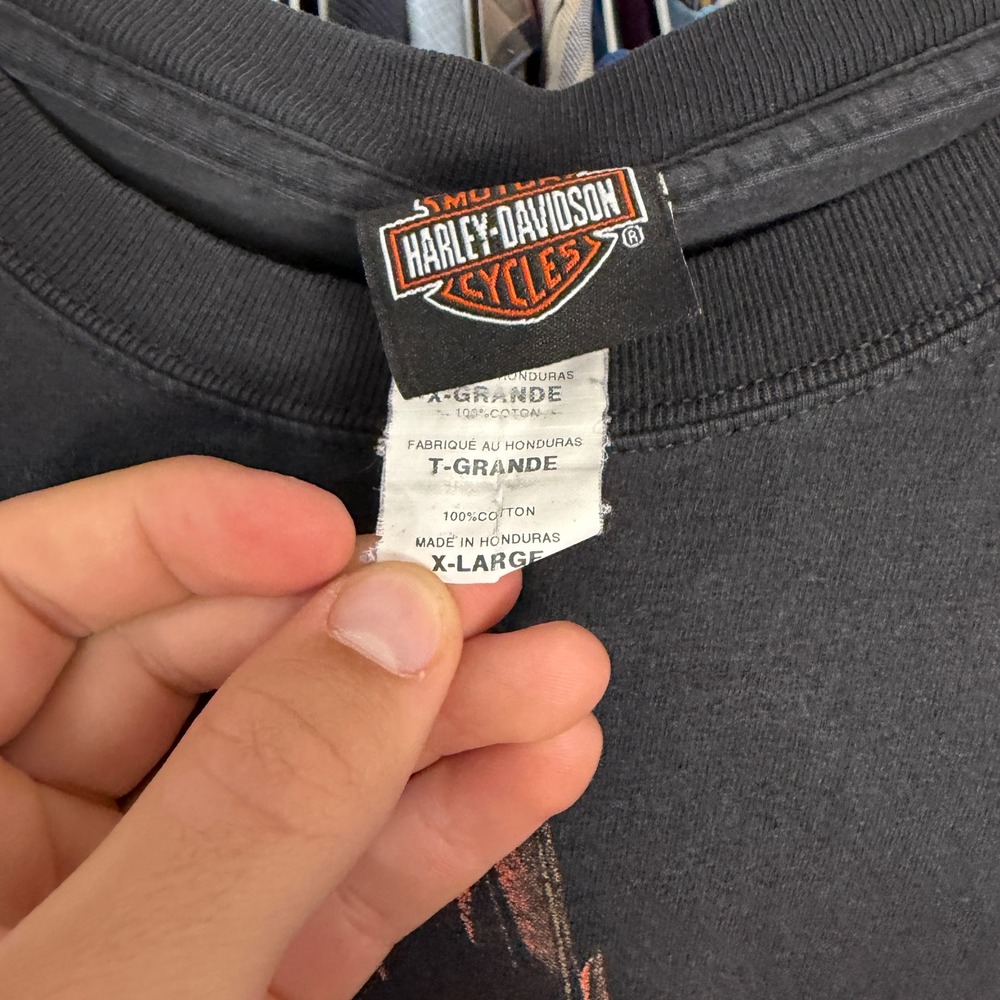 Harley Davidson Susquehanna Valley Harrisburg PA Graphic T-Shirt Black XL - Picture 5 of 6